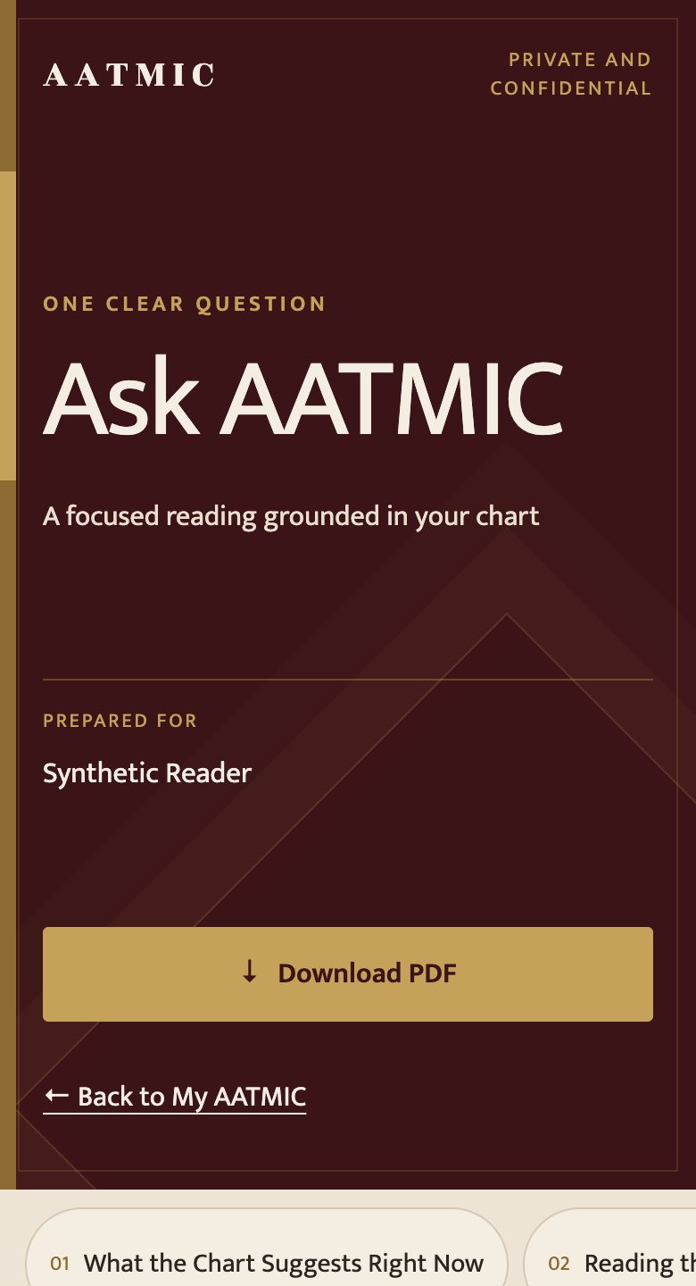 The same sample reading on a phone, showing the cover and the download control.